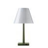 Rotaliana Dina+ lampada tavolo senza fili design, lampada led tavolo senza fili, lume da tavolo a batteria