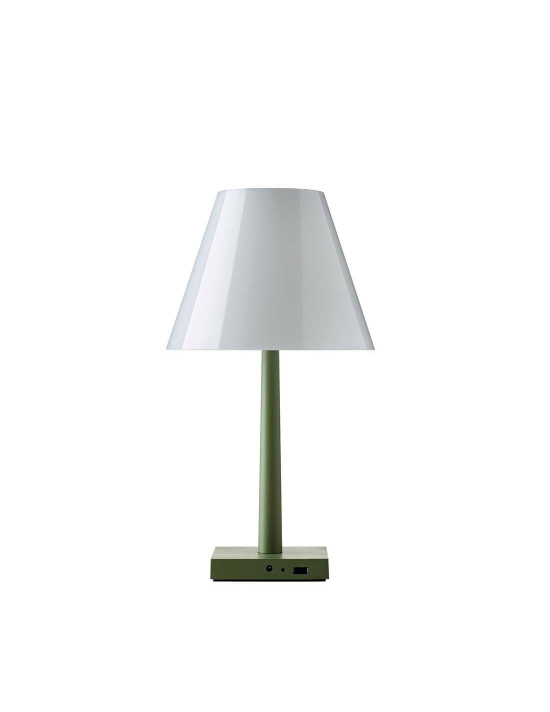 Rotaliana Dina+ lampada tavolo senza fili design, lampada led tavolo senza fili, lume da tavolo a batteria