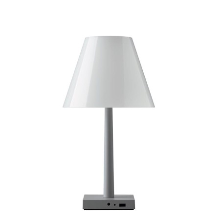 Rotaliana Dina+ lampade comodino senza fili, lampade senza fili ricaricabili, luce led batterie