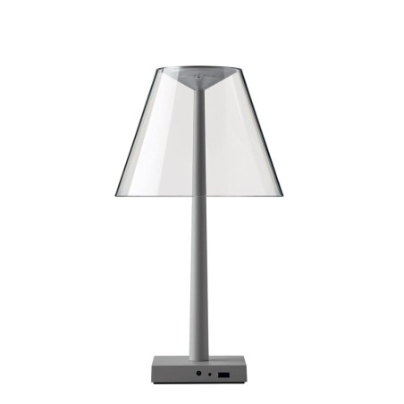 Rotaliana Dina+ lampada da tavolo ricaricabile