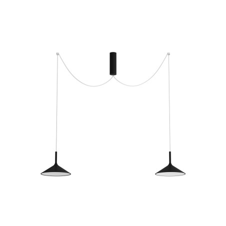 Rotaliana Dry H2 lampadario led a 2 luci