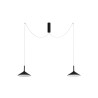 Rotaliana Dry H2 lampadario led a 2 luci