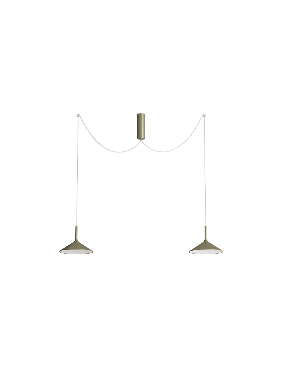 Rotaliana Dry H2 lampadario per cucina led  in alluminio satinato