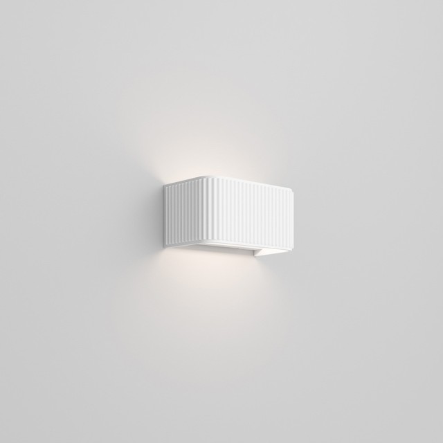 Rotaliana Dresscode W1 applique led da muro bianca opaca