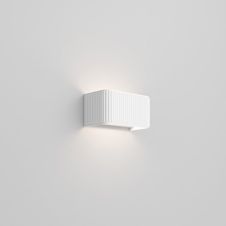 Rotaliana Dresscode W1 applique led da muro bianca opaca