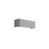 Rotaliana Dresscode W2 lampada  a parete led in alluminio satinato