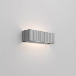 Rotaliana Dresscode W2 lampada  a parete led in alluminio satinato