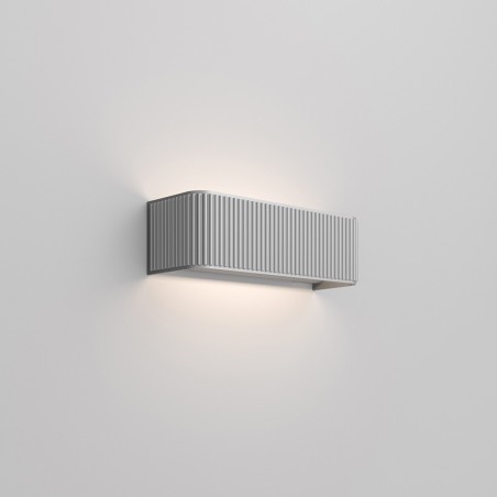 Rotaliana Dresscode W2 lampada  a parete led in alluminio satinato
