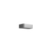 Rotaliana Frame W1 applique rettangolare in alluminio satinato led dimmer