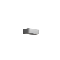 Rotaliana Frame W1 applique rettangolare in alluminio satinato led