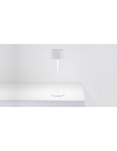Zafferano Olivia lampada senza fili a led finitura foglia rame