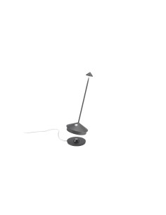 Pina Pro lampade da tavolo grigio scuro. Scopri le luci led Pina Pro.