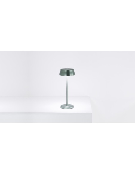 Zafferano Sister Light lampada led moderna alluminio anodizzato