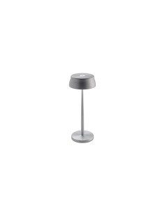 Zafferano Sister Light lampada led moderna alluminio anodizzato