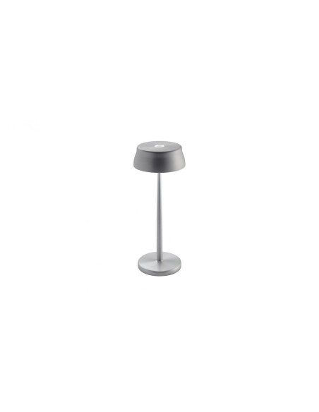 Zafferano Sister Light lampada led moderna alluminio anodizzato