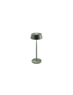 Zafferano Sister Light lampada in metallo finitura verde anodizzato