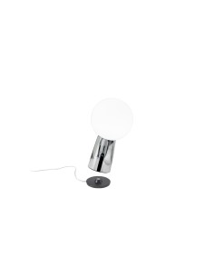 Olimpia cromo lampe à porter moderna led ricaricabile