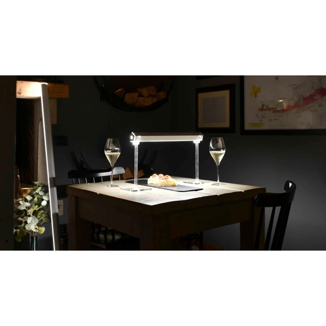 Zafferano lampes à porter Pencil lampada portatile led piccola bianca
