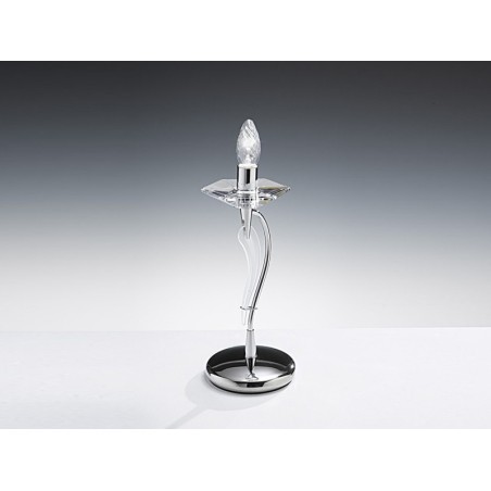 Icaro 1 luce Metallux lampada da tavolo