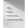 Rotaliana Frame W4 applique bianca da parete moderna LED