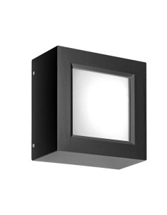 Rossini Enter ENT005 : plafonnier LED carré en aluminium pour l'extérieur