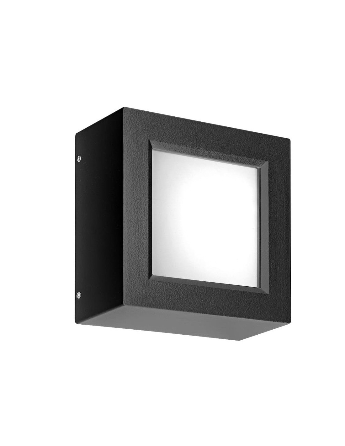 Rossini Enter ENT005 plafoniera led quadrata in alluminio per esterni