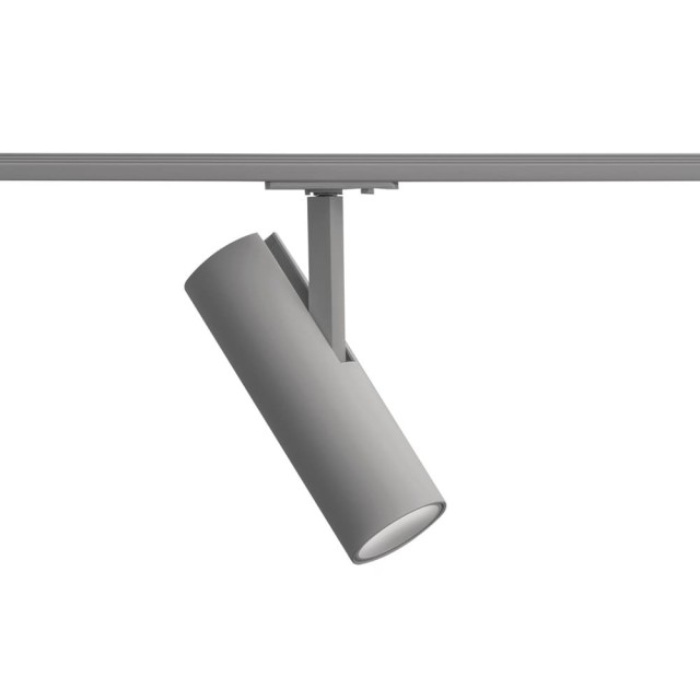 Rossini Maar LAU001, spot sur rail monophasé, gris