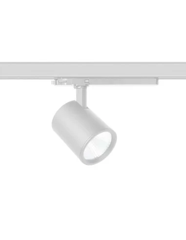 Rossini Hedin HED007 faretto a binario trifase bianco