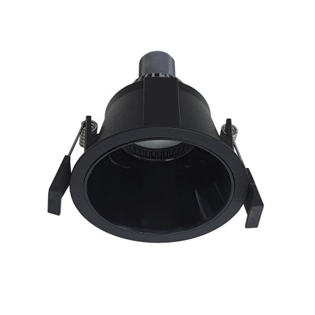 Rossini Virtual VIR002N : spot encastrable avec cadre noir, douille GU10