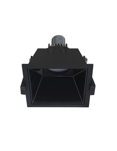 Rossini Virtual VIR001N faretto ad incasso quadrato con cornice nera