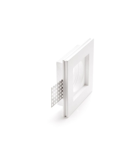 Sforzin Tecnico Attica Flat Faretto per cartongesso vista laterale - faretti incasso in gesso