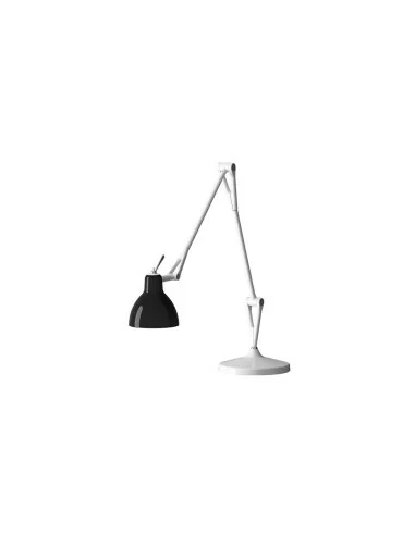Rotaliana Luxy T2 lampada da tavolo bianca snodata