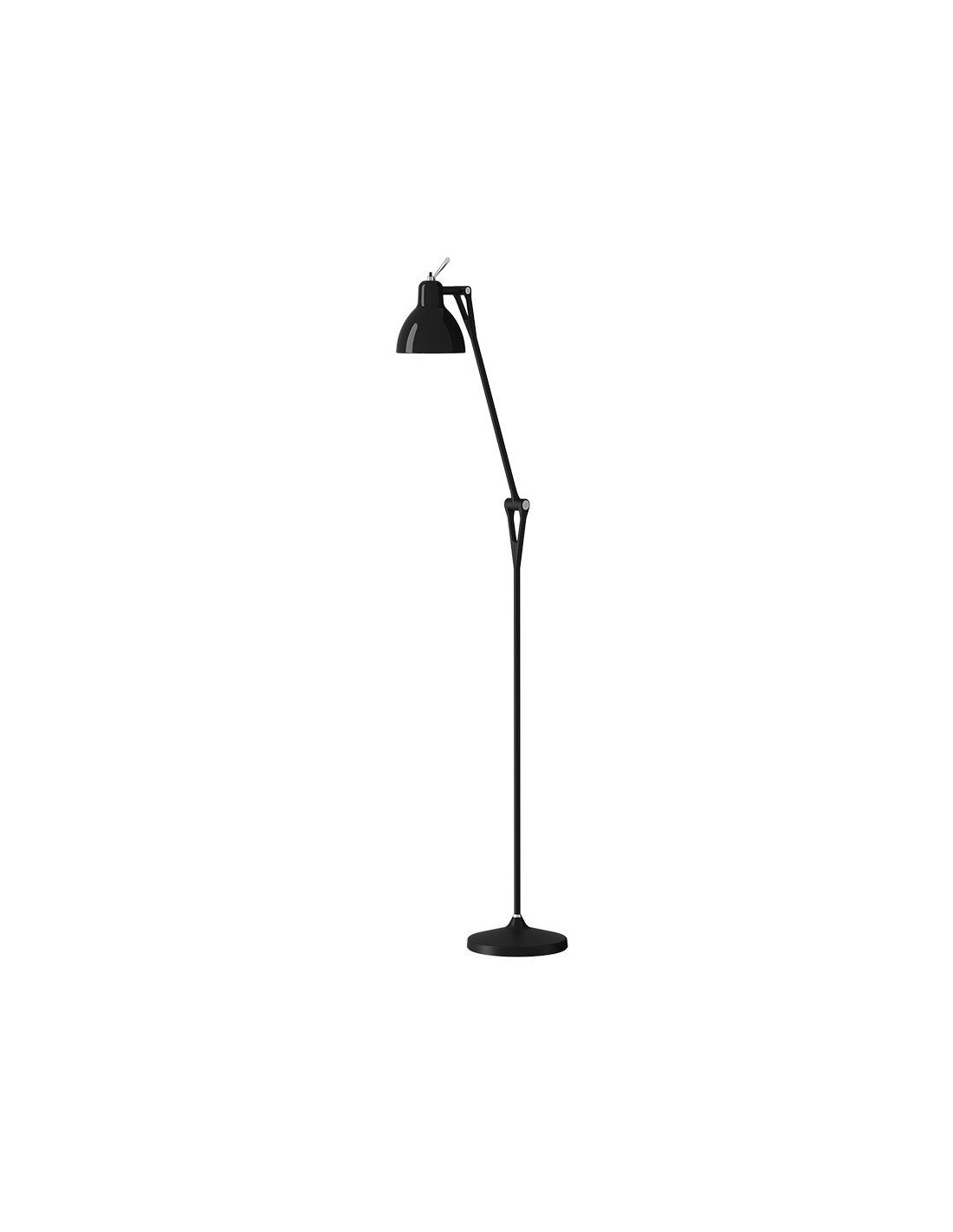 Rotaliana Luxy F1 lampada da terra ufficio, piantane da ufficio, illuminazione da terra, lampada a braccio da terra