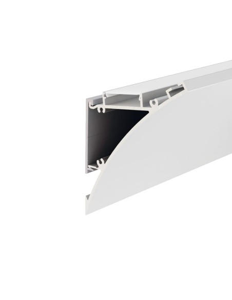 Rossini Ebi EBI027 profilo in alluminio estruso bianco per alloggio strip led