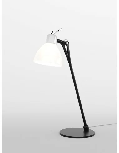 Rotaliana Luxy T0 Glam lampada da tavolo con diffusore in vetro colorato E14