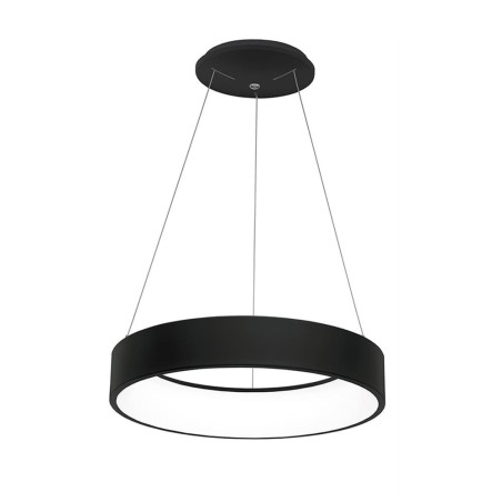 Rossini Chopin CHO008 lampadario led a sospensione diametro 80 cm colore nero