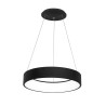 Rossini Chopin CHO008 lampadario led a sospensione diametro 80 cm colore nero