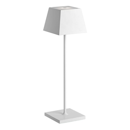 Rossini Siesta SIE001B lampada da tavolo a led ricaricabile, lampade led da tavolo ristorante, luce led scrivania