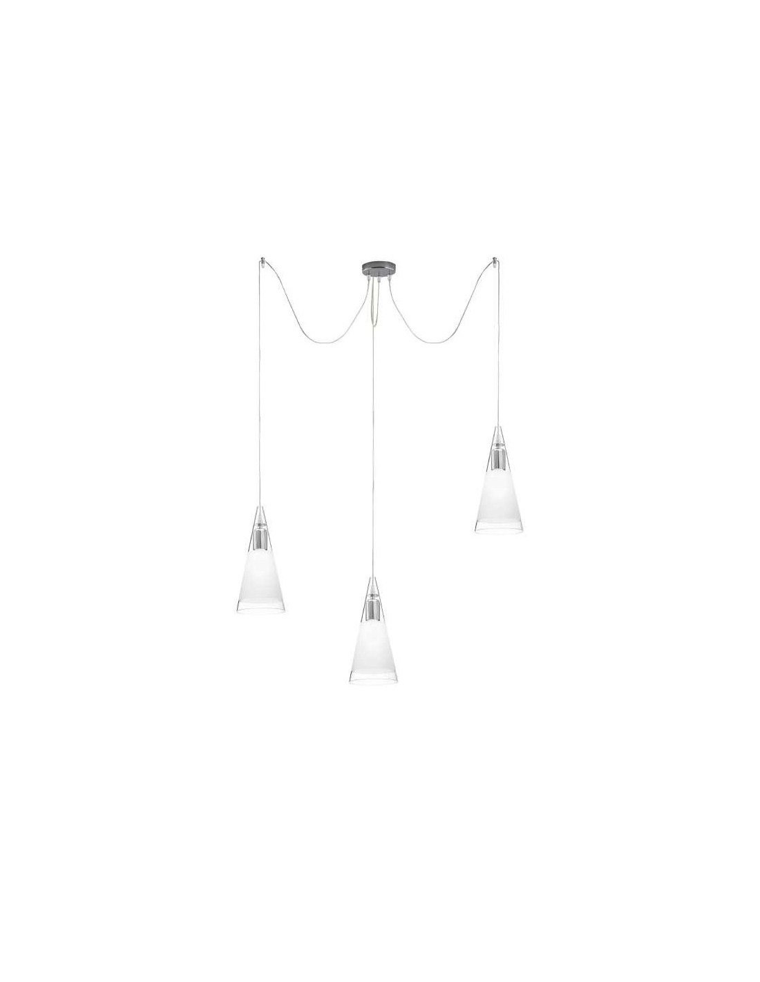 Rossini Renoir REN003lampadario moderno in vetro soffiato cristallo