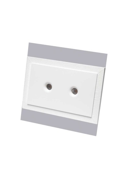 9010 4248M faretto rasomuro doppio led