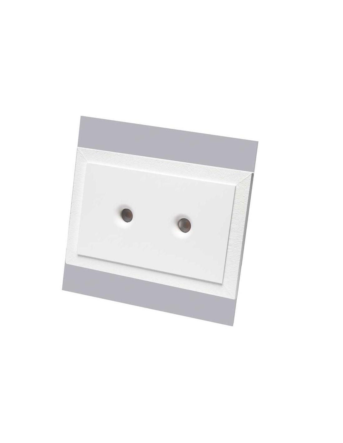 9010 4248M faretto rasomuro doppio led