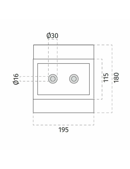 9010 4248S Miniled Dor faretto rasomuro sottile