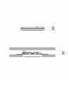 9010 4248S Miniled Dor faretto rasomuro sottile