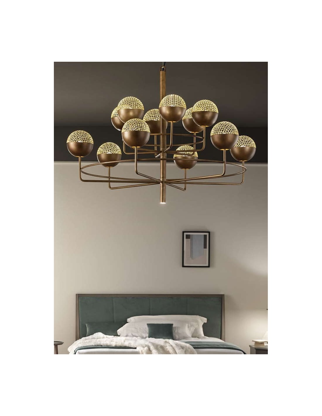 MASIERO Iglù S12+2 Lampadario moderno
