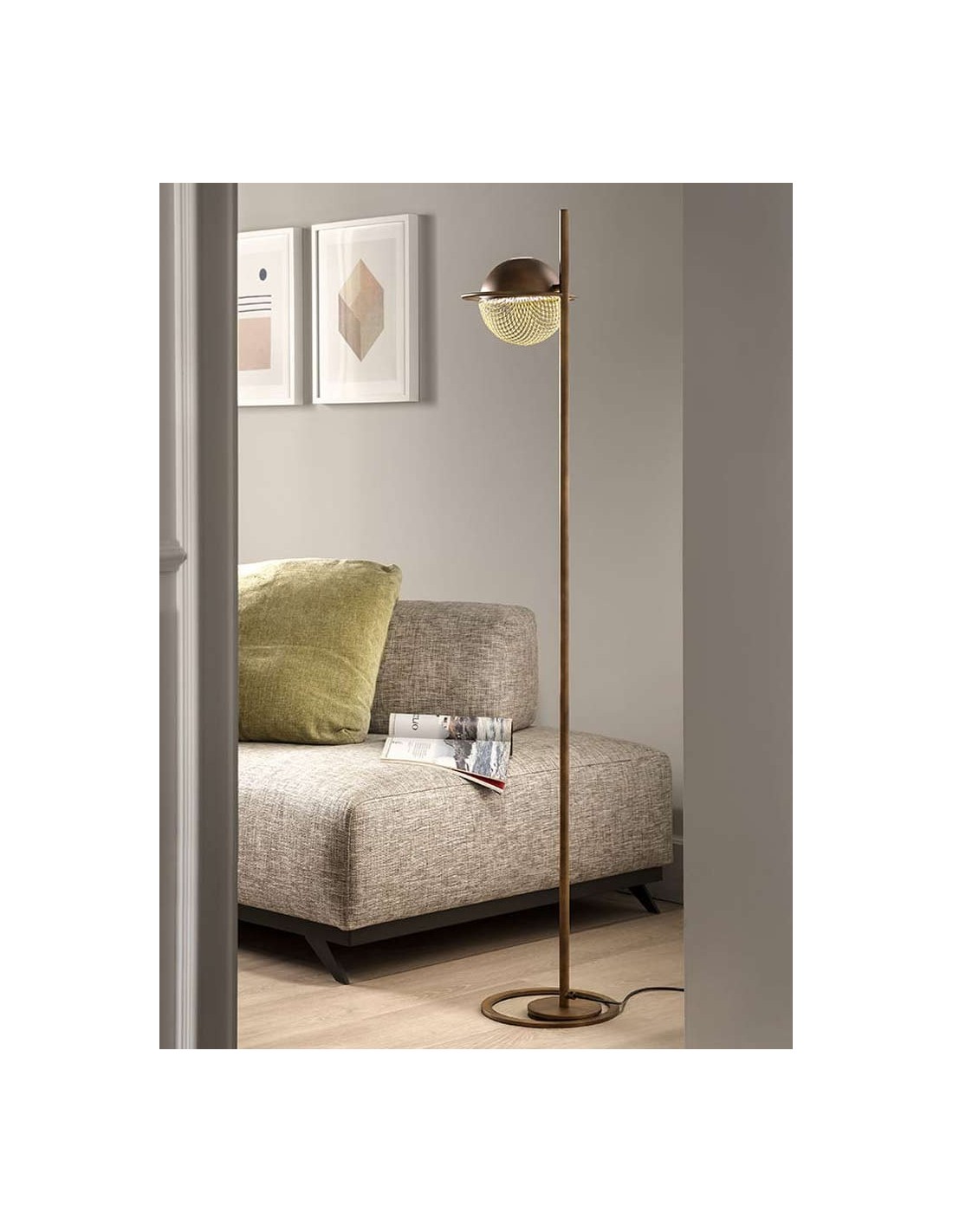 MASIERO Iglù STL1 piantana moderna led