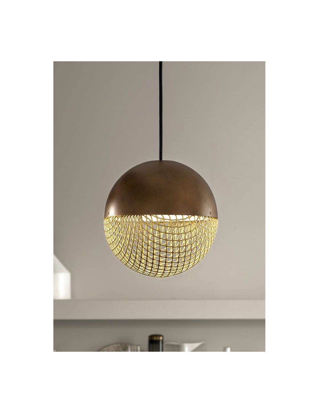 MASIERO Iglù S1 25 lampada a sospensione moderna led