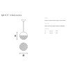 MASIERO Iglù S1 25 lampadario moderno led