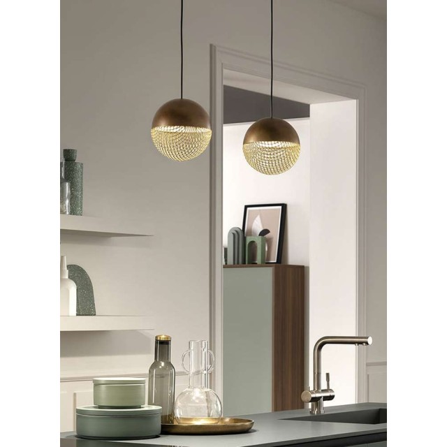 MASIERO Iglù S2 sospensione moderna led