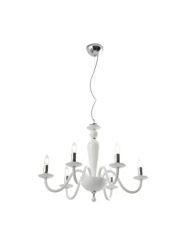 Rossini Cristelle CRI002 lampadario classico a 6 bracci
