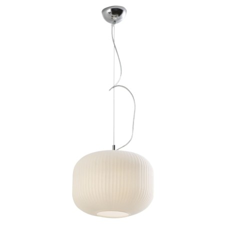 Rossini Rigadin RIG004, lustre de cuisine en verre blanc